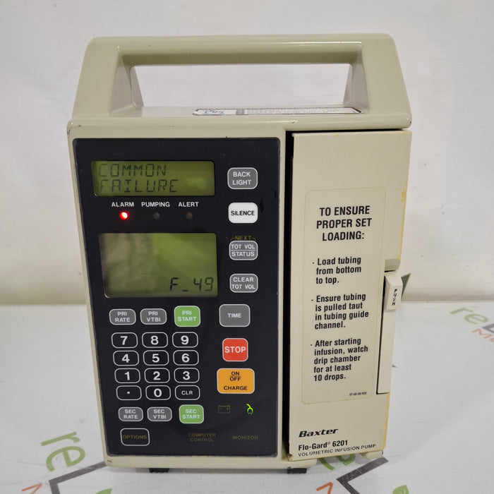Baxter Flo-Gard 6201 Infusion Pump
