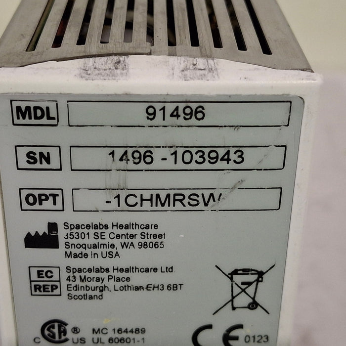 Spacelabs Healthcare Spacelabs Healthcare 91496 Multiparameter Module Patient Monitors reLink Online