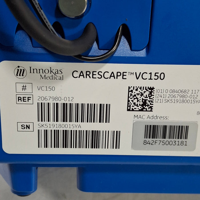 GE Healthcare Carescape VC150 Vital Signs Monitor
