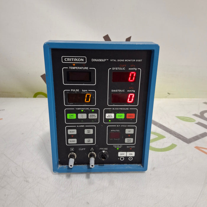 GE Healthcare Dinamap 8100 Vital Signs Monitor