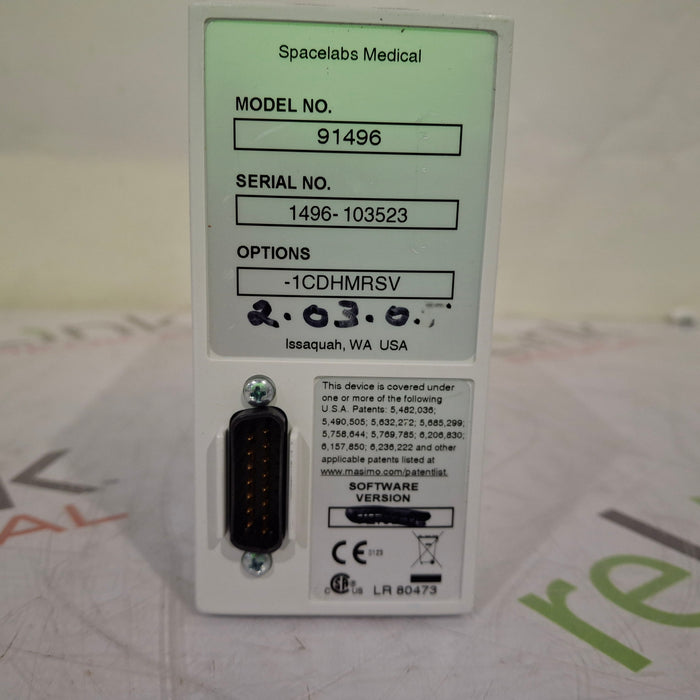 Spacelabs Healthcare 91496 Multiparameter Module