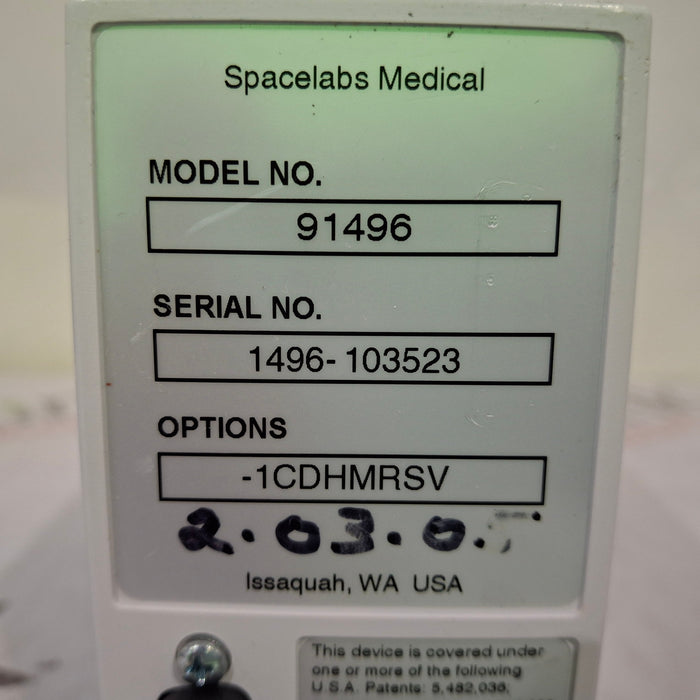 Spacelabs Healthcare 91496 Multiparameter Module