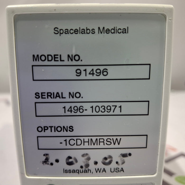 Spacelabs Healthcare Spacelabs Healthcare 91496 Multiparameter Module Patient Monitors reLink Online