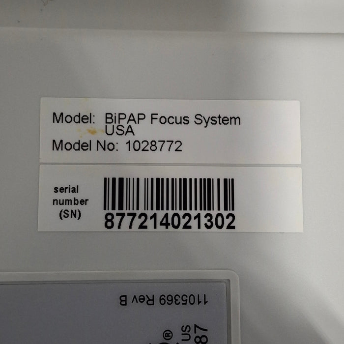 Respironics BiPAP Focus Ventilator