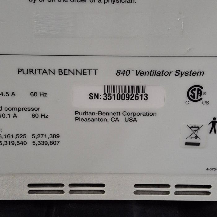 Puritan Bennett 840 Ventilator