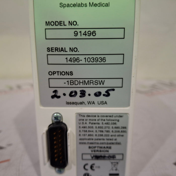 Spacelabs Healthcare 91496 Multiparameter Module