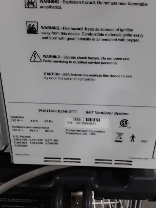 Puritan Bennett 840 Ventilator