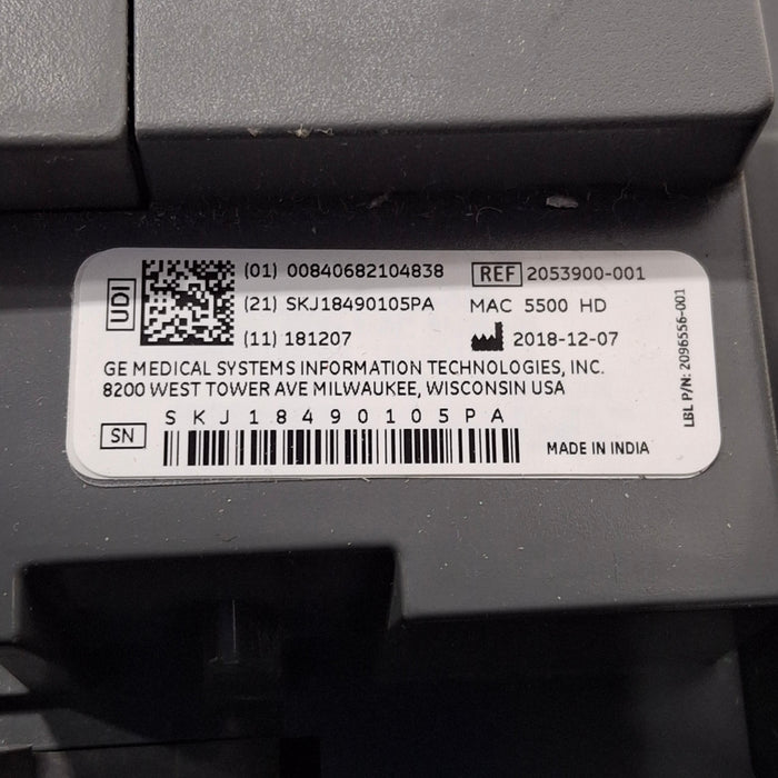 GE Healthcare MAC 5500 HD ECG without CAM Module