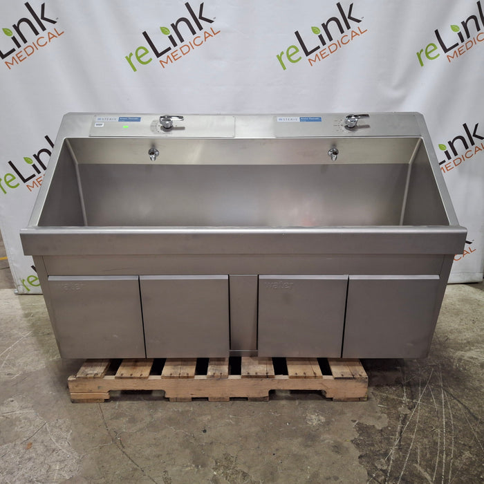 Steris Flexmatic Double Scrub Station Sink