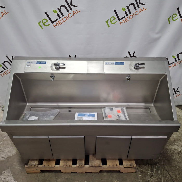 Steris Flexmatic Double Scrub Station Sink