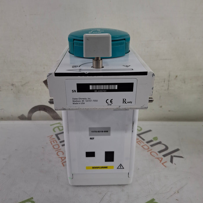 Datex-Ohmeda Tec 7 Sevoflurane Vaporizer