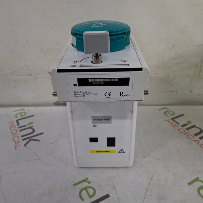 Datex-Ohmeda Tec 7 Sevoflurane Vaporizer