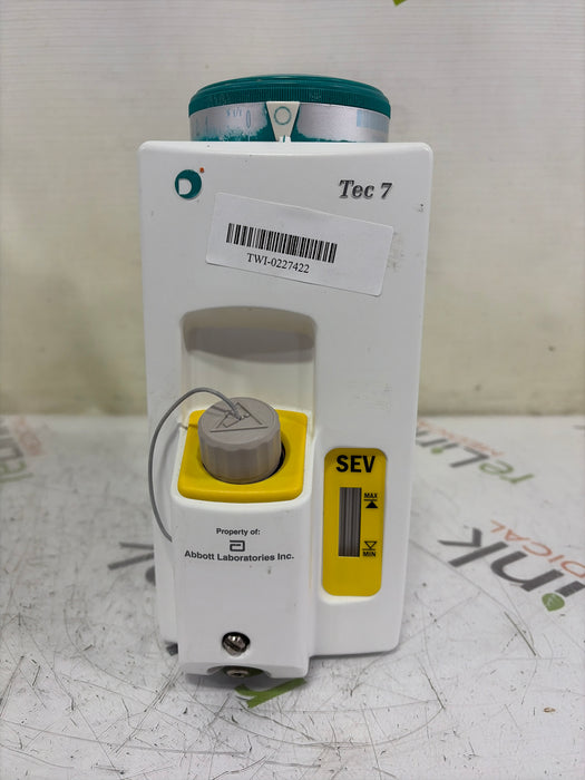Abbott Laboratories Company TEC 7 Sevoflurane Vaporizer