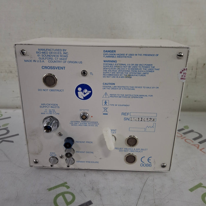 Bio-Med Devices CrossVent 2i+ Portable Ventilator