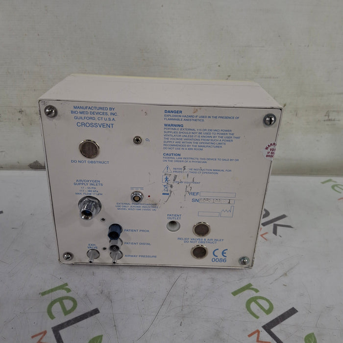 Bio-Med Devices CrossVent Portable Ventilator