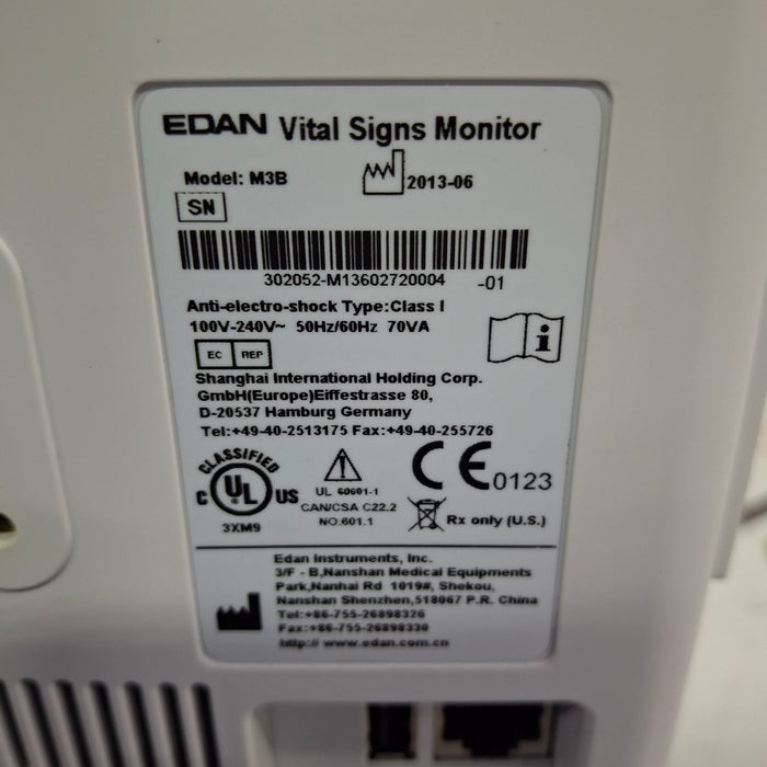 Edan M3B Vital Signs Monitor