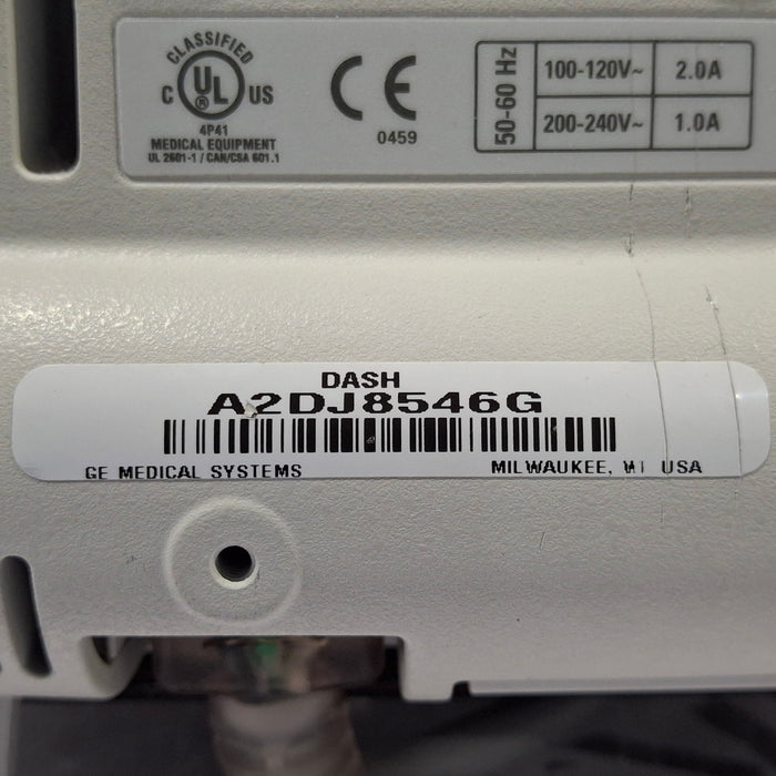 GE Healthcare Dash 3000 - GE/Nellcor SpO2 Patient Monitor