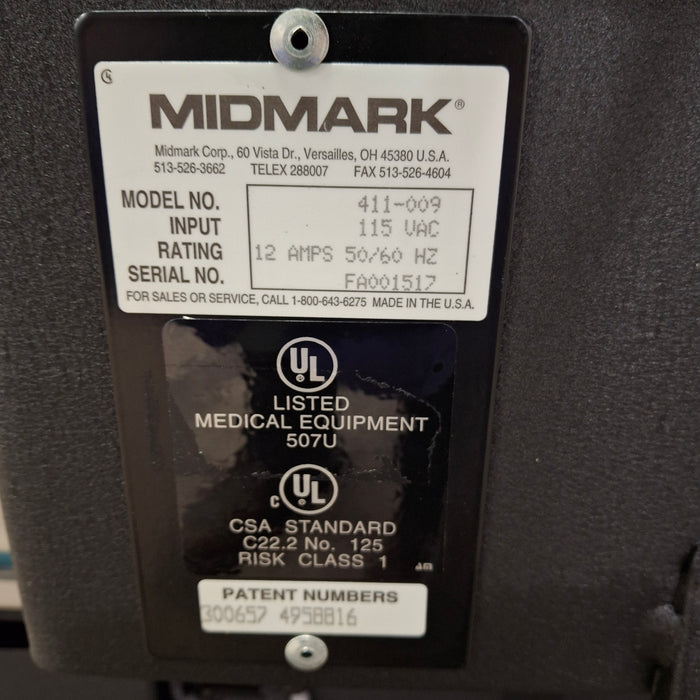 Midmark 411 Power Exam Table