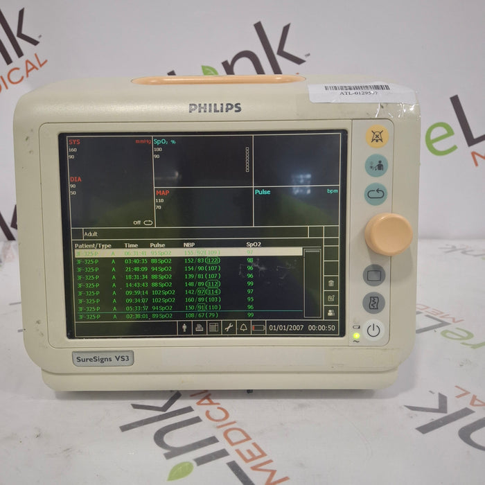 Philips Suresigns VS3 Vital Signs Monitor