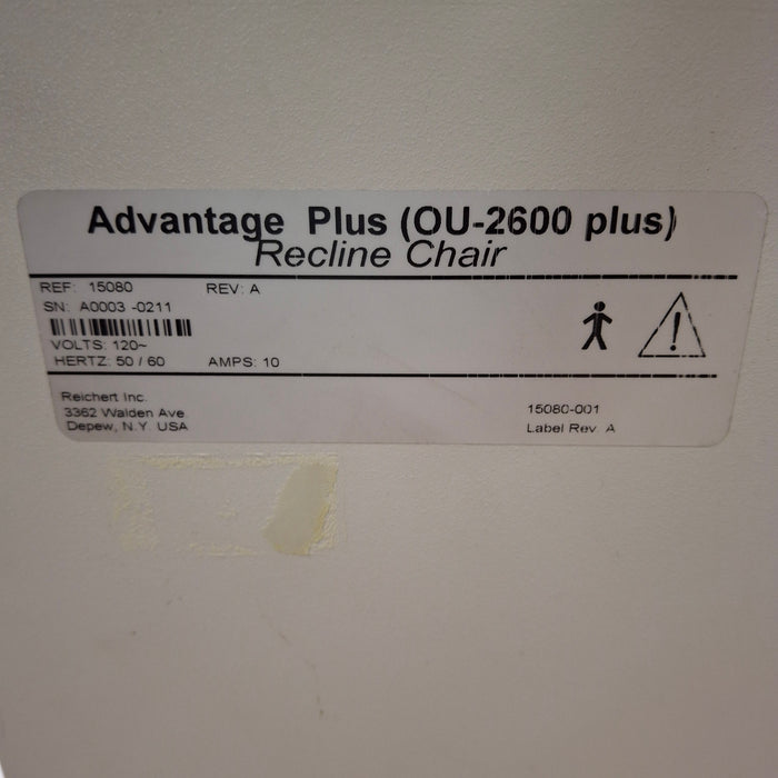 Reichert Advantage Plus Exam Chair