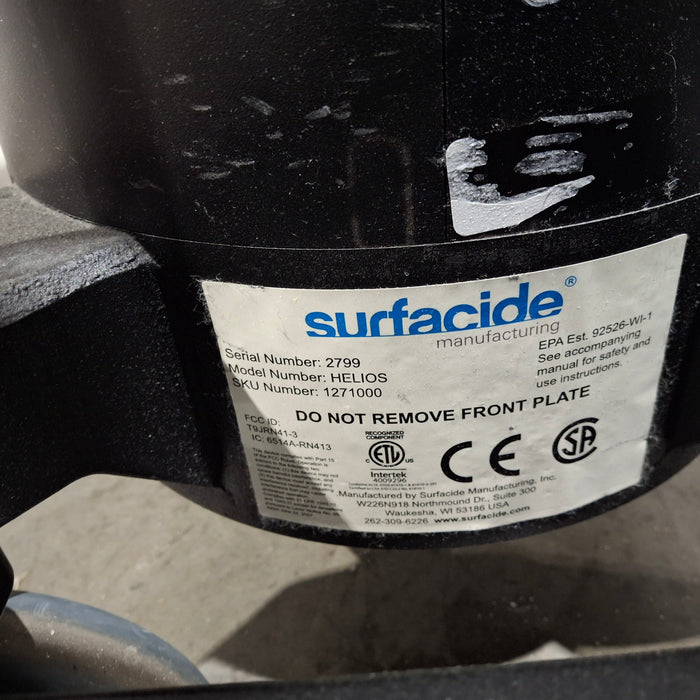 Surfacide Manufacturing, Inc. Helios UV Disinfection System