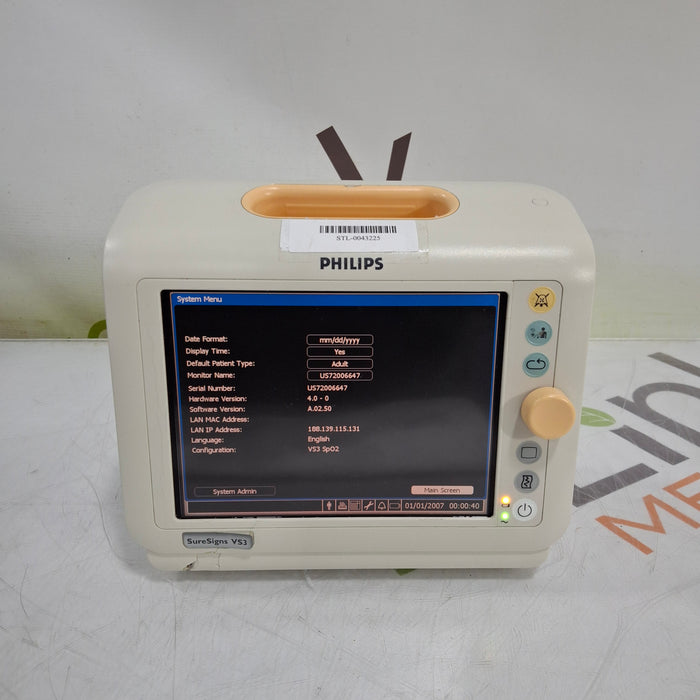 Philips Suresigns VS3 Vital Signs Monitor