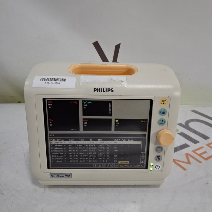 Philips Suresigns VS3 Vital Signs Monitor