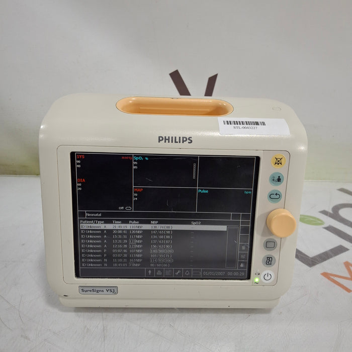 Philips Suresigns VS3 Vital Signs Monitor