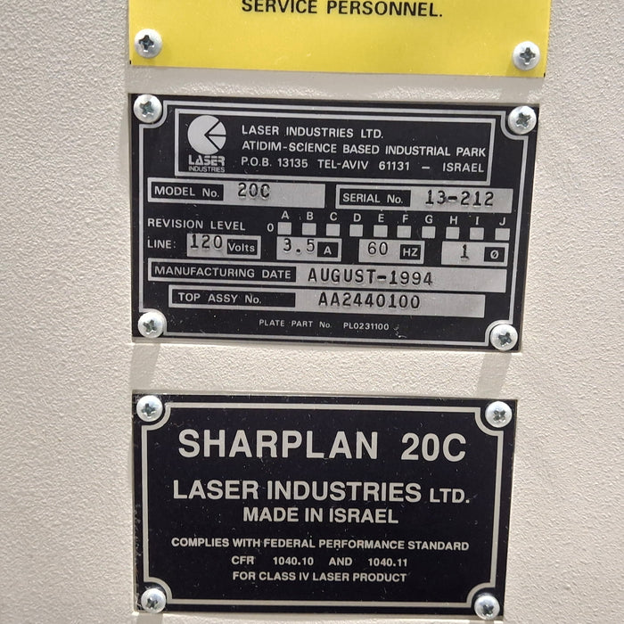 Sharplan 20C Laser