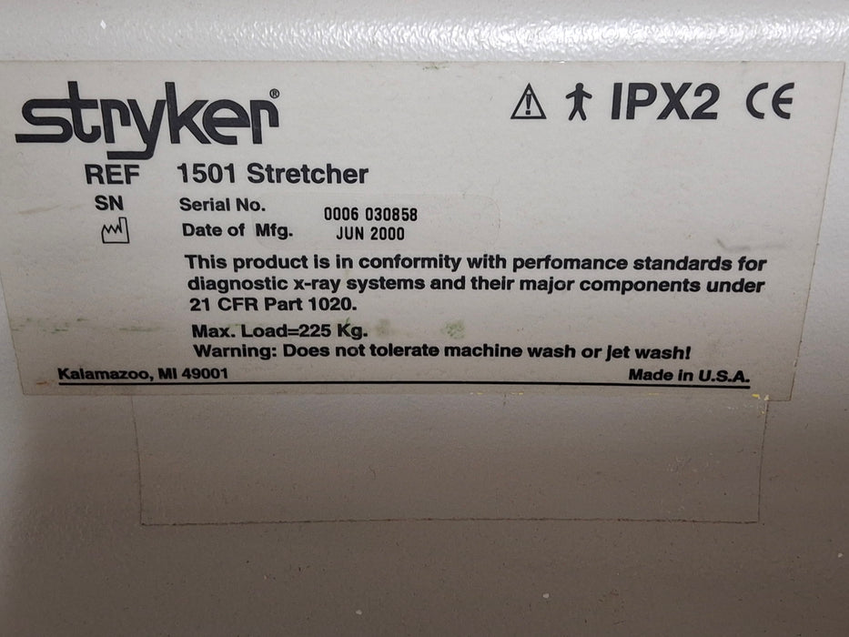 Stryker 1501 Stretcher
