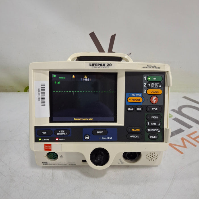 Physio-Control LifePak 20 Defibrillator