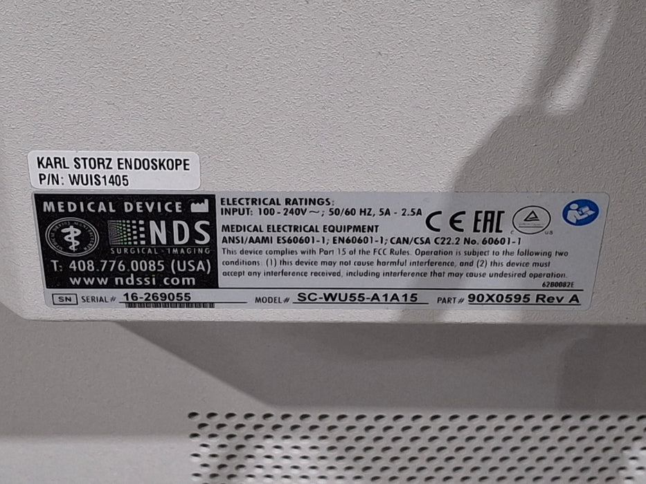 Karl Storz SC-WU55-A1A15 Display
