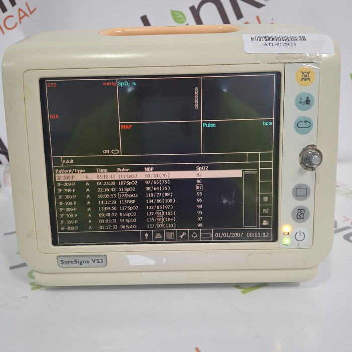 Philips Suresigns VS3 Vital Signs Monitor