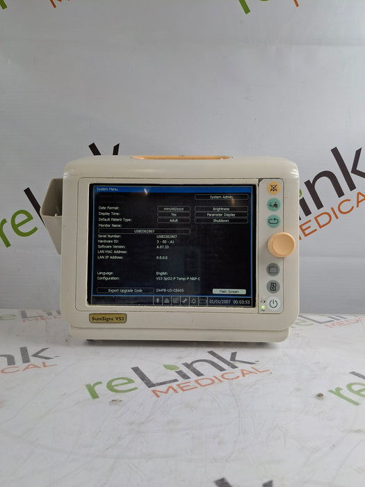 Philips Suresigns VS3 Vital Signs Monitor