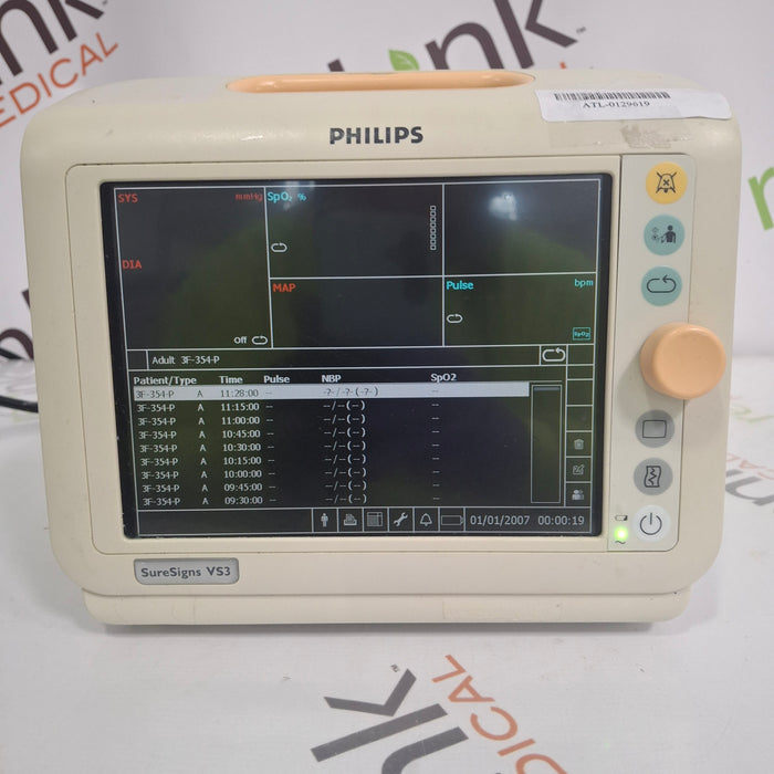 Philips Suresigns VS3 Vital Signs Monitor