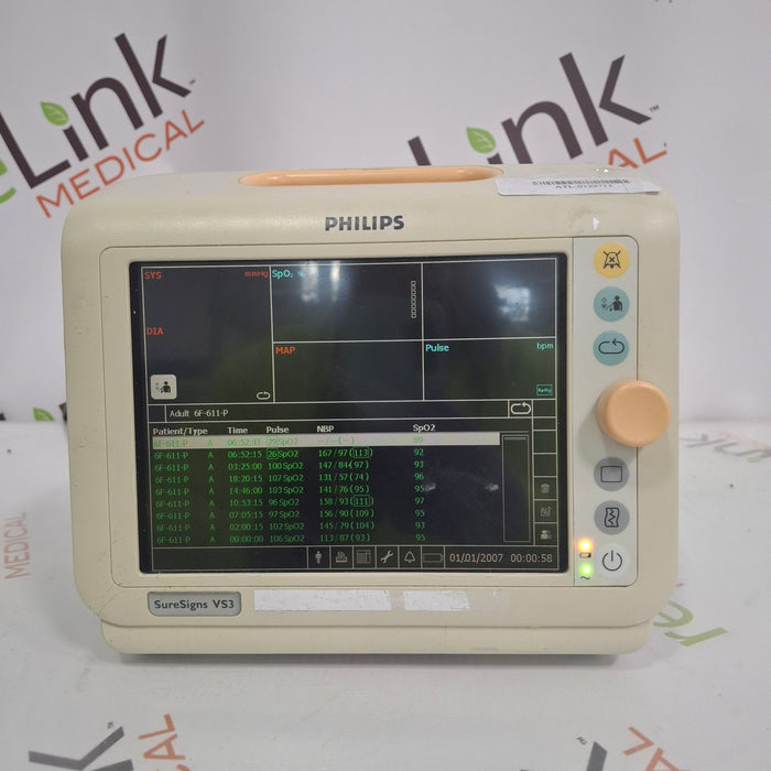 Philips Suresigns VS3 Vital Signs Monitor