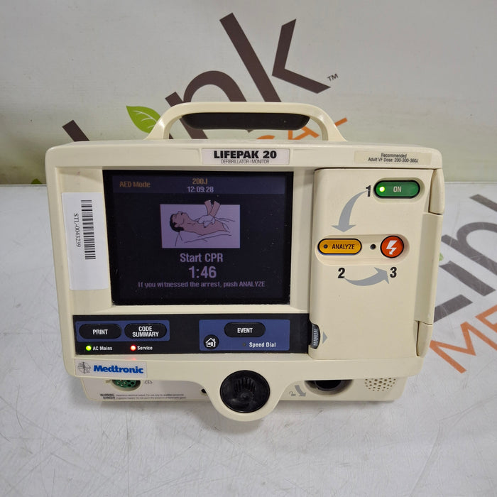 Physio-Control LifePak 20 Defibrillator