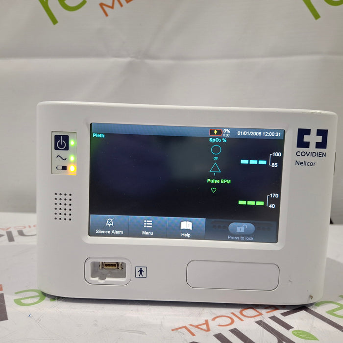 Covidien PM1000N Nellcor Bedside SPO2 Monitor