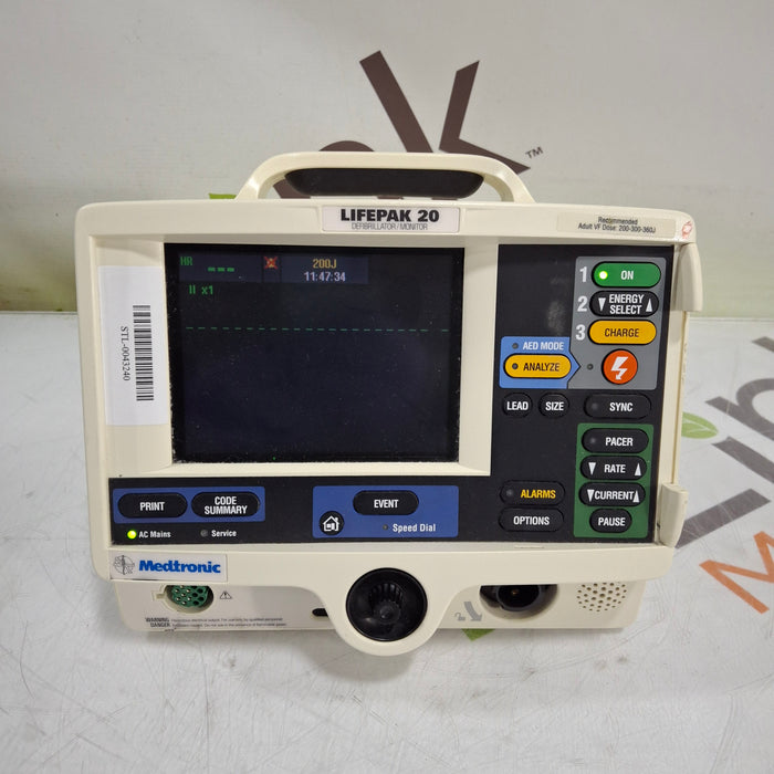 Physio-Control LifePak 20 Defibrillator