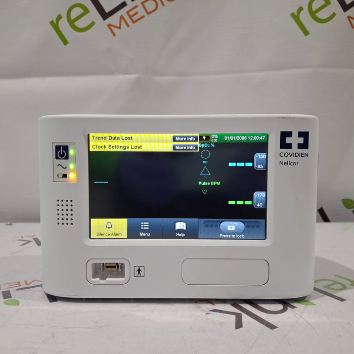Covidien PM1000N Nellcor Bedside SPO2 Monitor