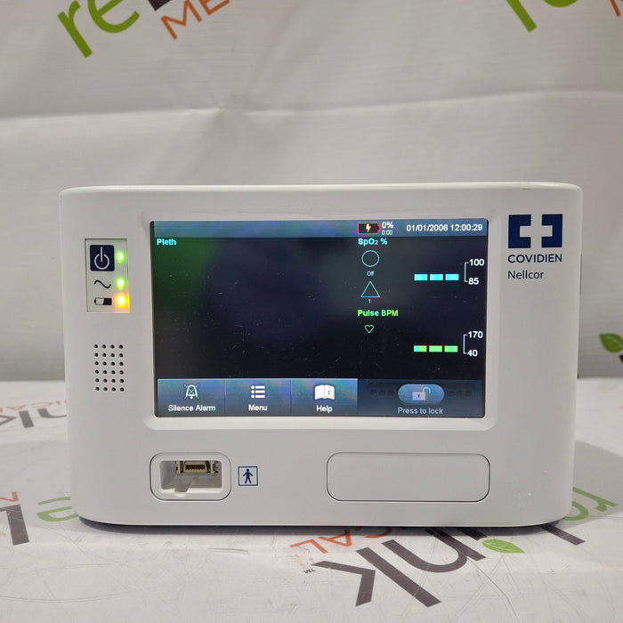 Covidien PM1000N Nellcor Bedside SPO2 Monitor