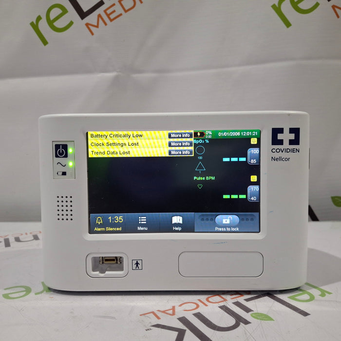 Covidien PM1000N Nellcor Bedside SPO2 Monitor