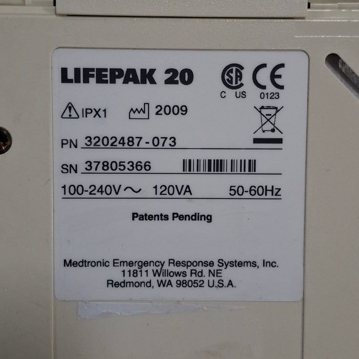 Physio-Control LifePak 20 Defibrillator