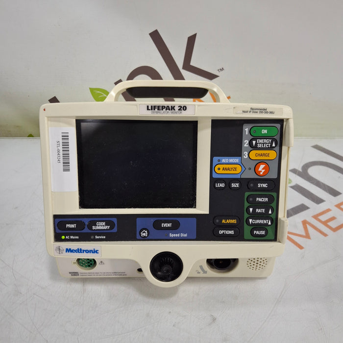 Physio-Control LifePak 20 Defibrillator