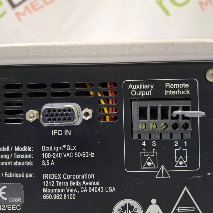 IRIS Medical Oculight GLx Ophthalmic Laser