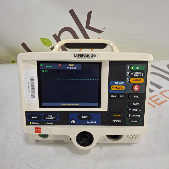 Physio-Control LifePak 20 Defibrillator