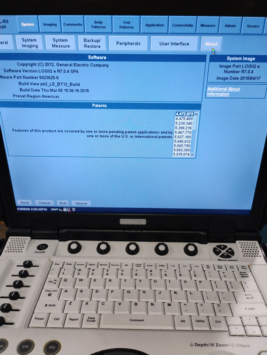GE Healthcare Logiq e Ultrasound