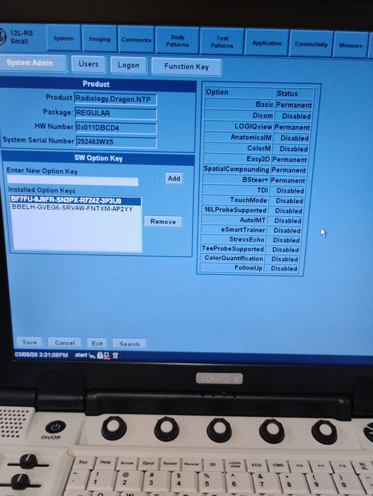 GE Healthcare Logiq e Ultrasound