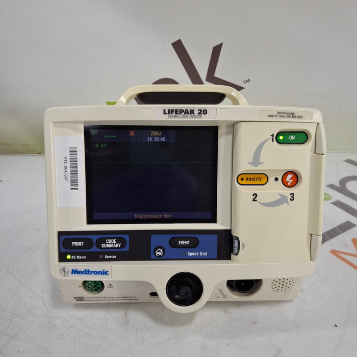 Physio-Control LifePak 20 Defibrillator