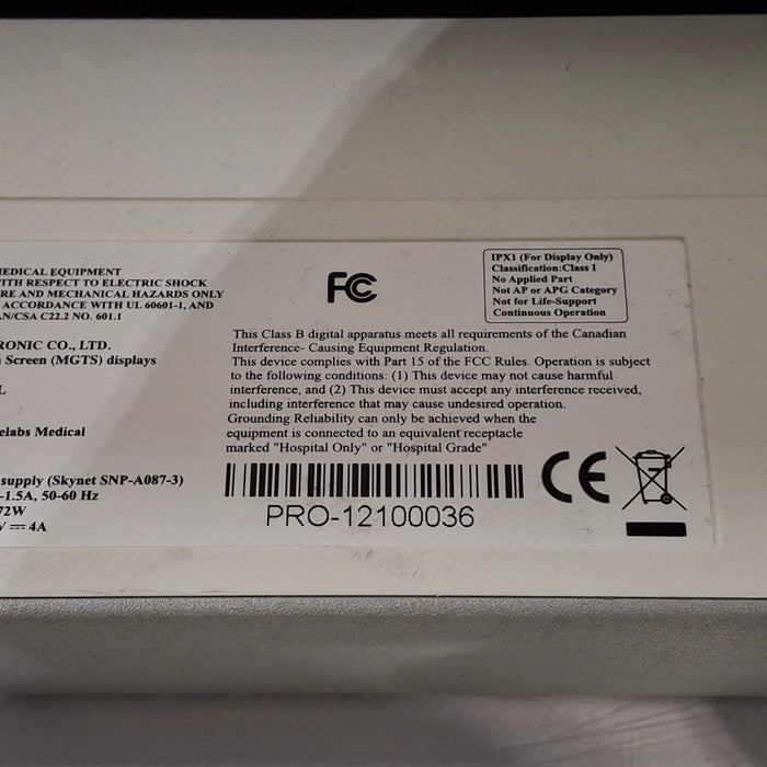 Spacelabs Healthcare 94267 Flat Panel Patient Monitor